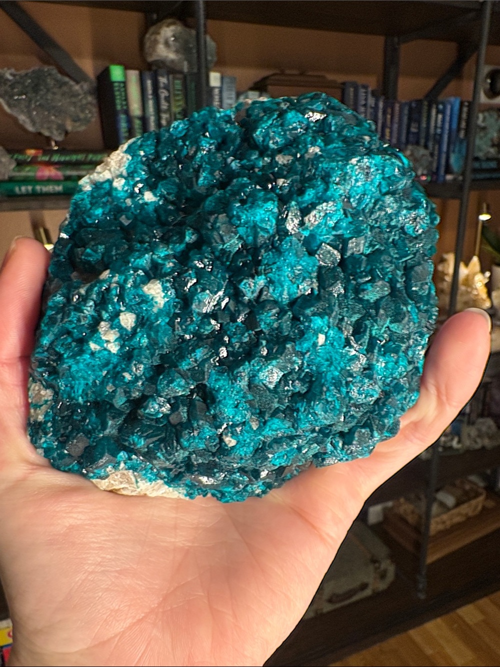 Large Dioptase from the Congo